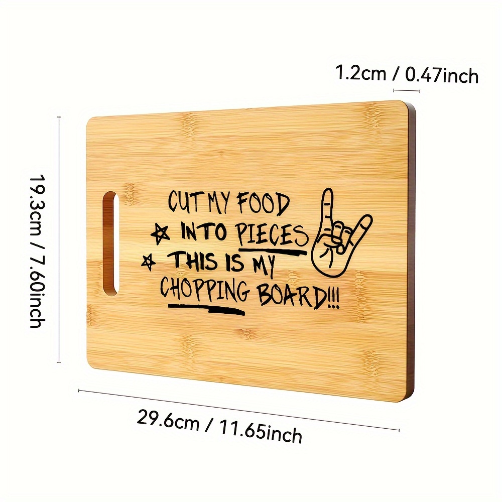 Cutting Board, Engraved Cuttin - Bamboo Cutting Board recension och pris