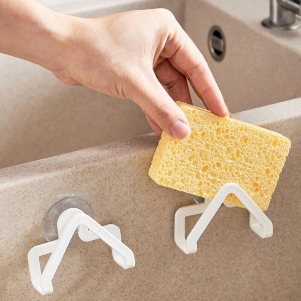 2PCS/set Sponge Sink Rack Spon - Kitchen Gadgets Holder recension och pris