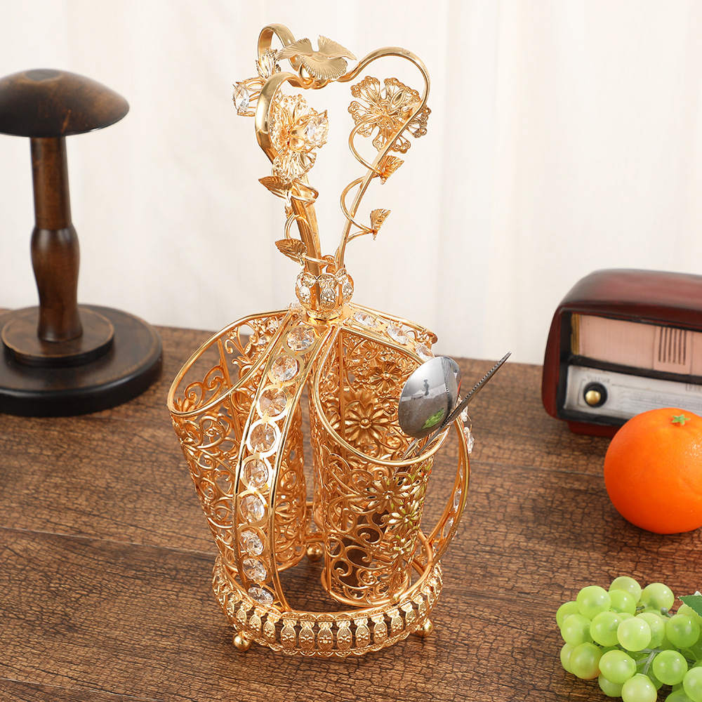 Utensil Caddy Practical Tablew - Kitchen Gadgets Holder recension och pris
