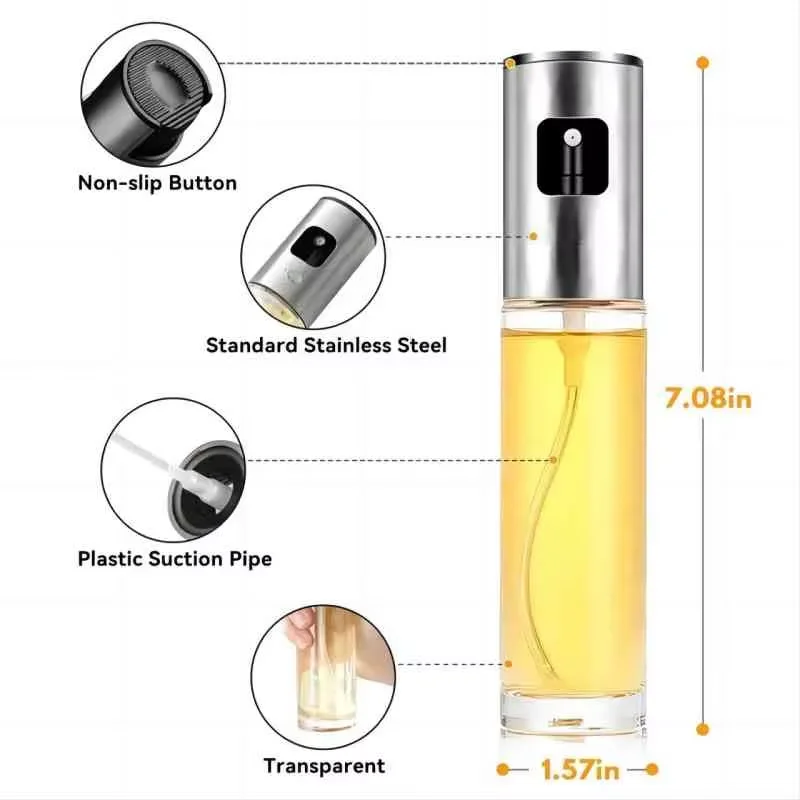 Glass Oil Sprayer for Cooking  - Kitchen Gadgets Oil Spray recension och pris