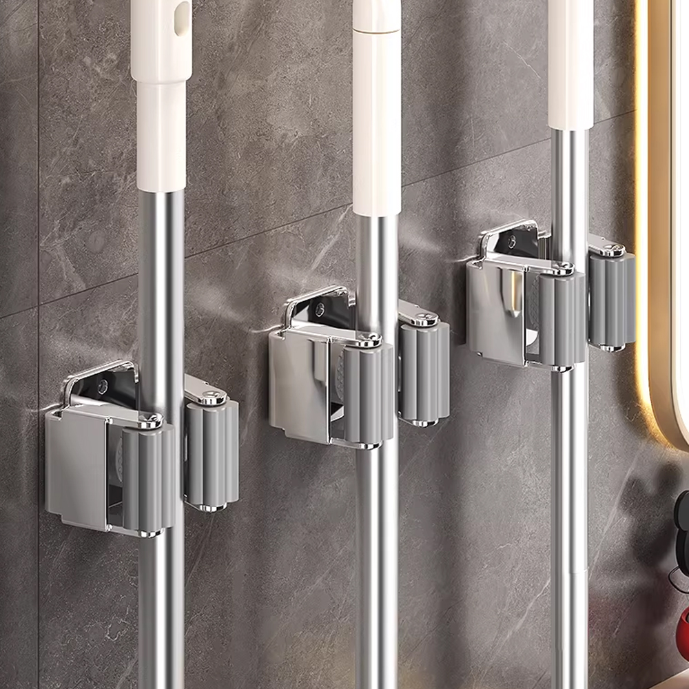 Stainless Steel Mop Clip Holde - Kitchen Gadgets Holder recension och pris