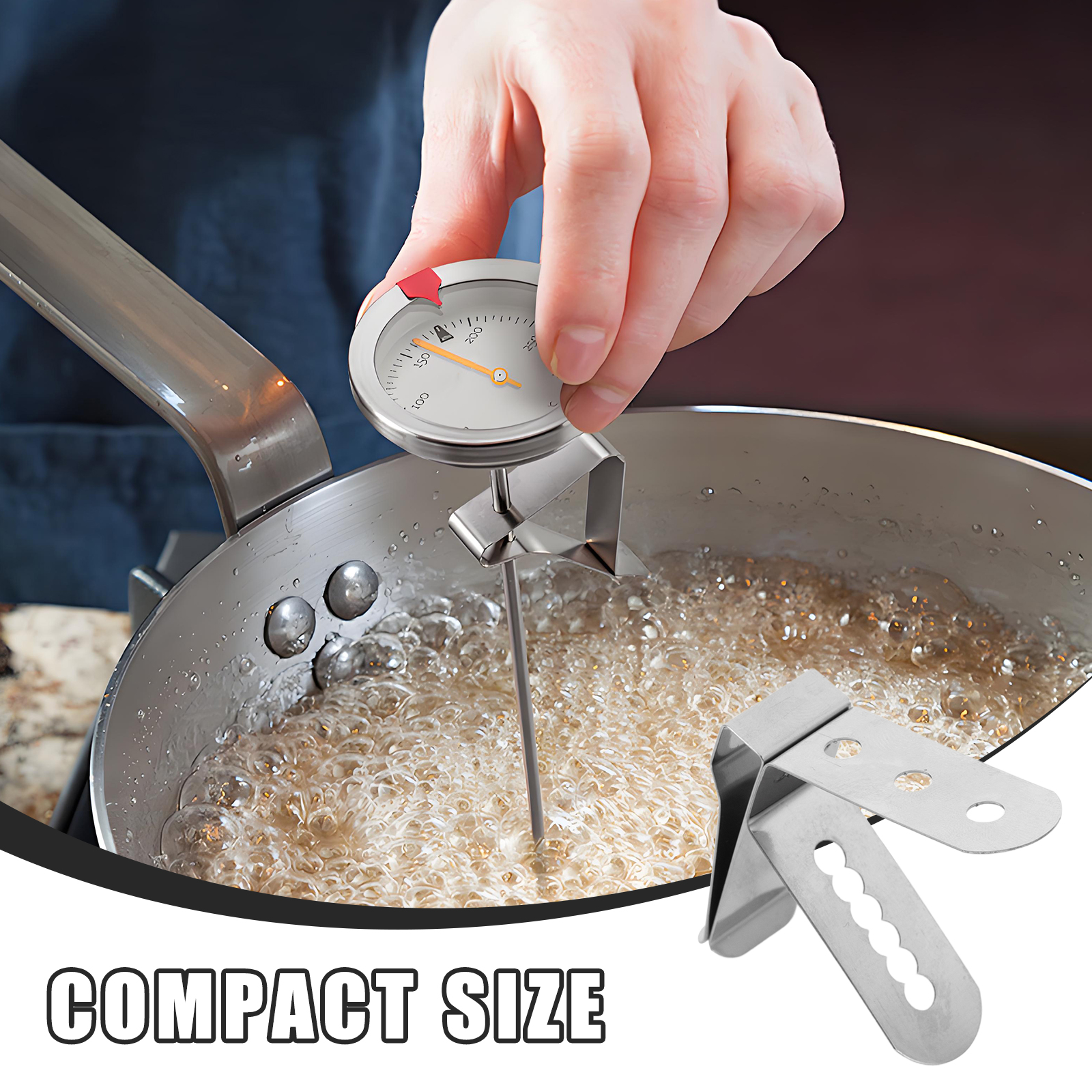 Stainless Steel Thermometer Fi - Kitchen Gadgets Holder recension och pris