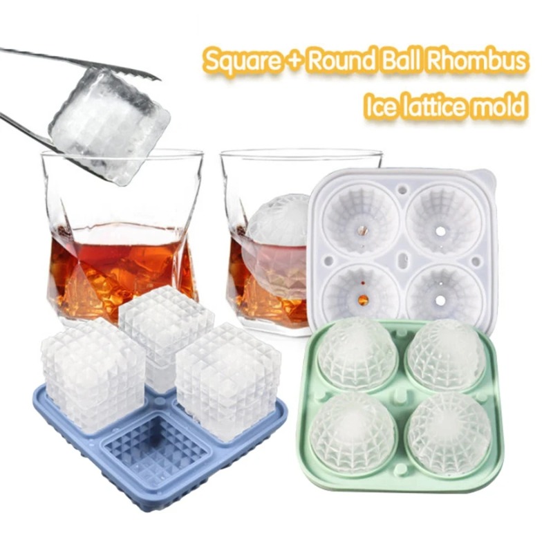 Ice Cube Tray Silicone with Li - Kitchen Gadgets Baking recension och pris