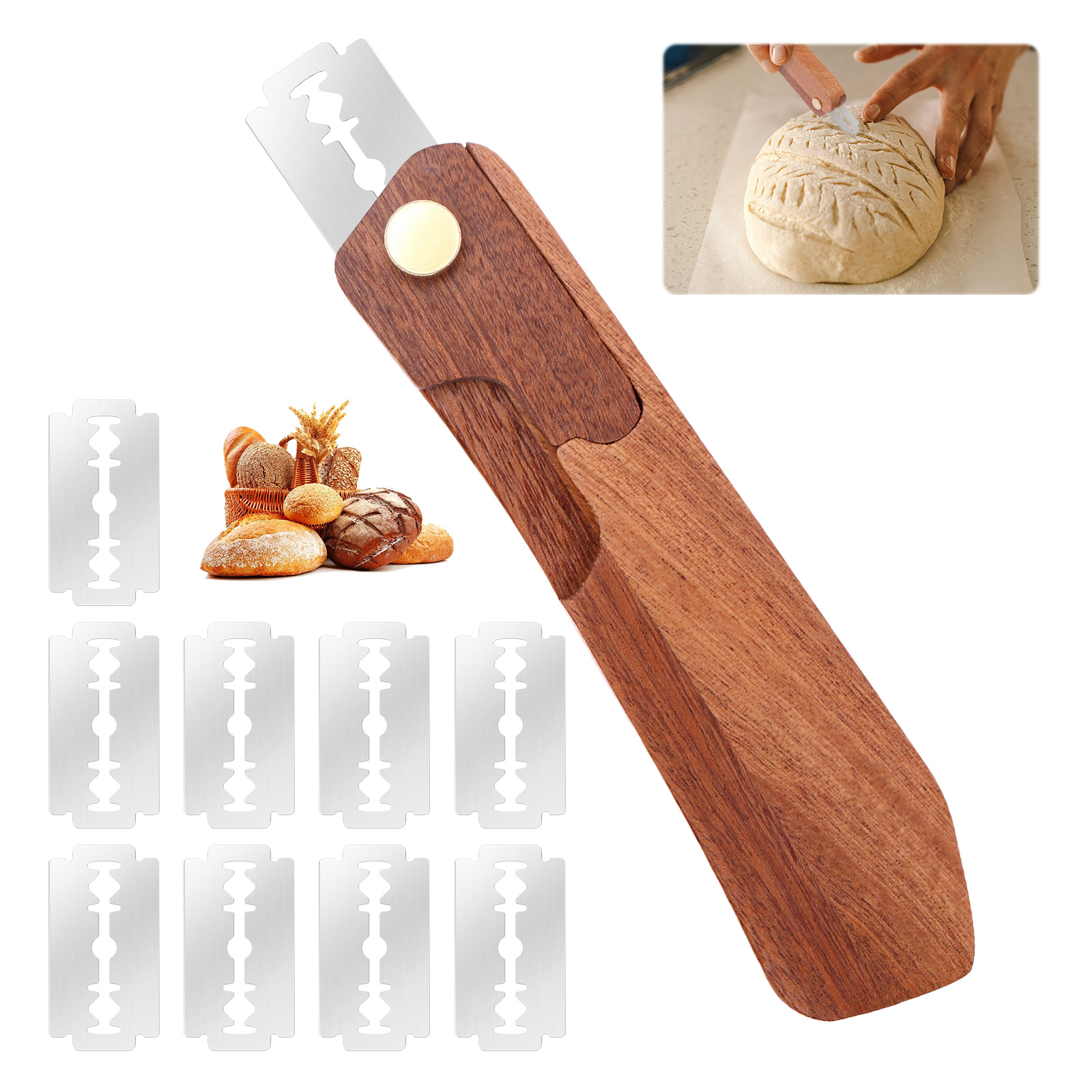 Bread Lame Sourdough Scorer To - Kitchen Gadgets Baking recension och pris