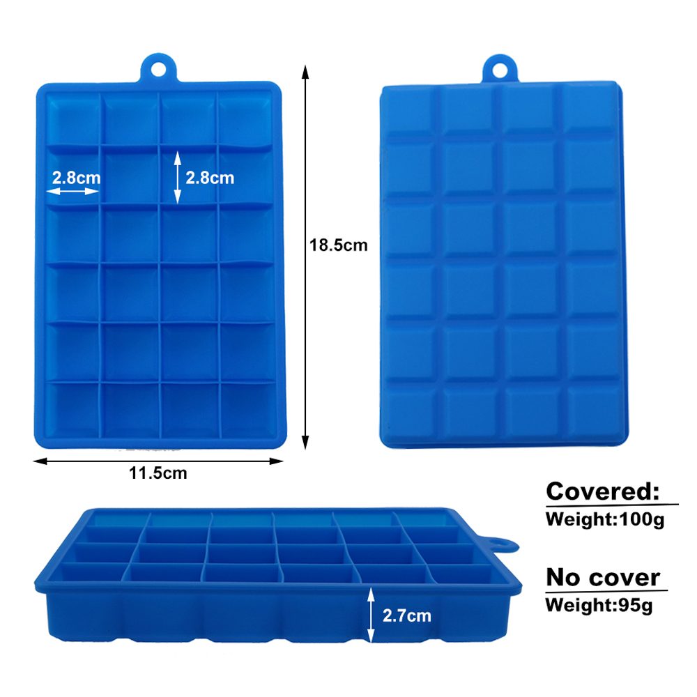 With Lid /No Lid 24-hole Silic - Kitchen Gadgets Baking recension och pris