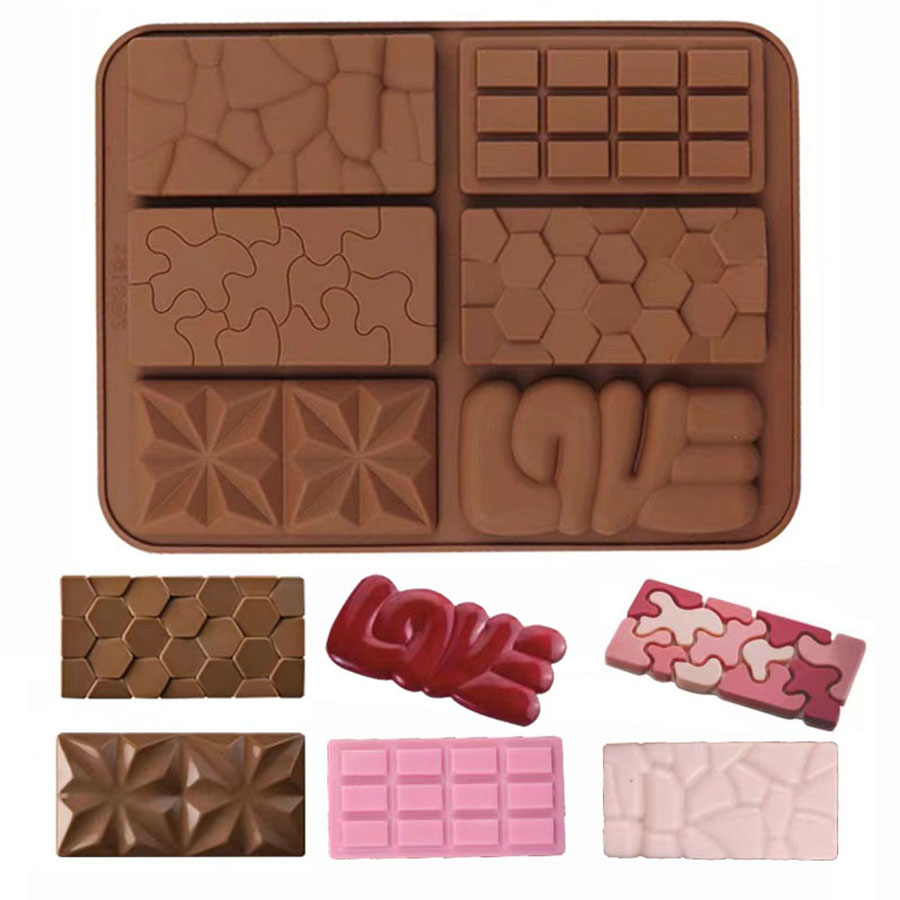 1pc Chocolate Mold 3D Silicone - Kitchen Handy Gadgets recension och pris