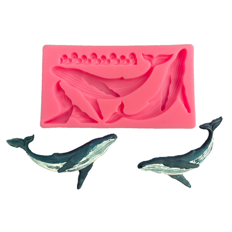 DIY Whale Silicone Mold Ocean  - Kitchen Gadgets Baking recension och pris