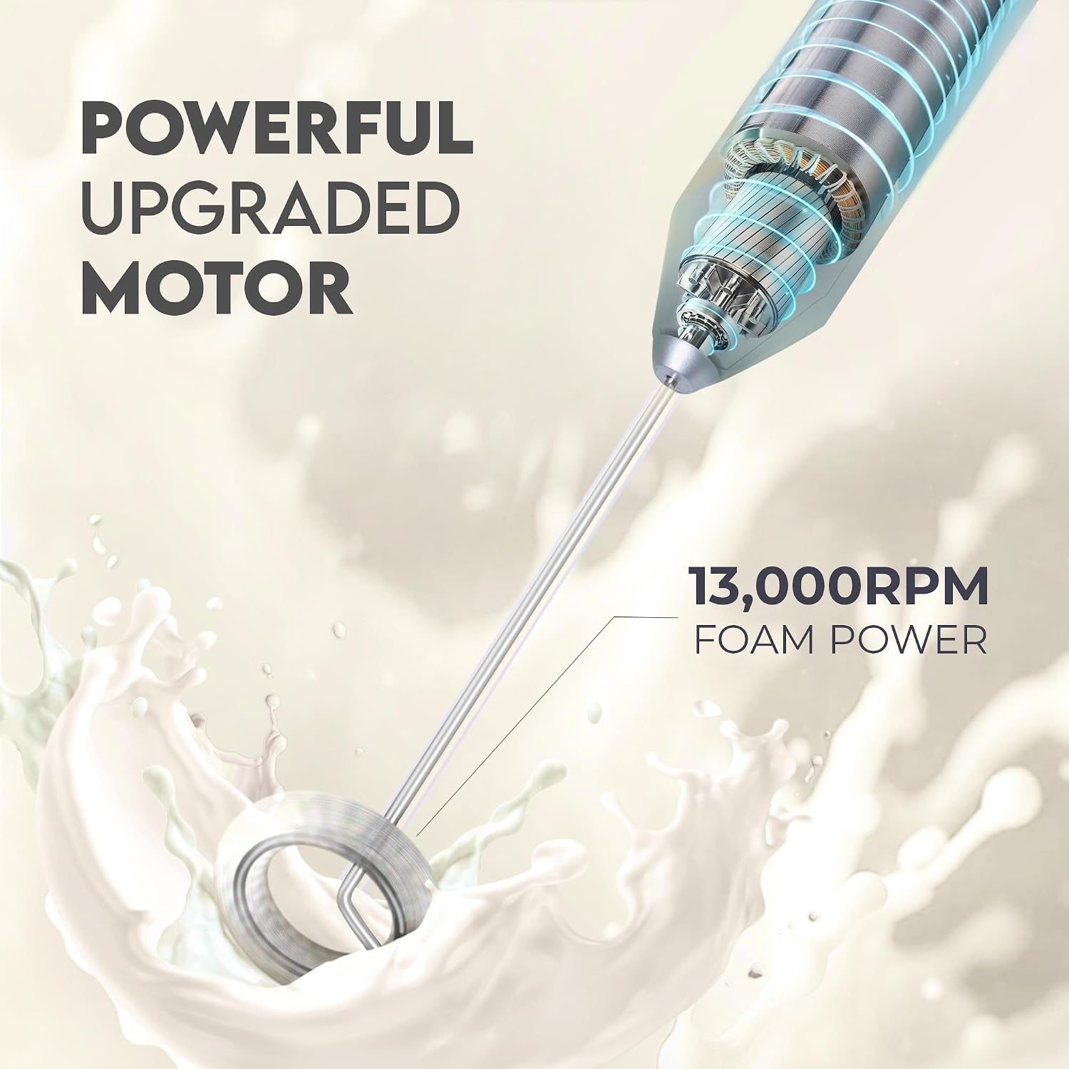 Milk Frother Wand, Handheld St - Milk Frother recension och pris