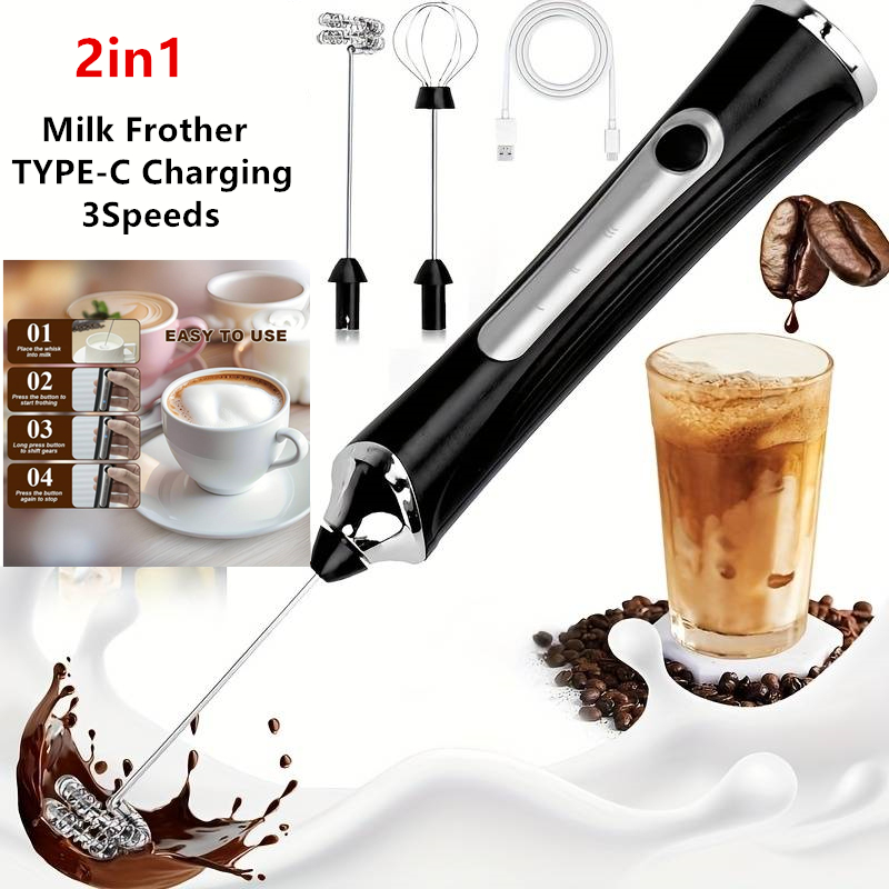 Wireless Electric Milk Frother - Milk Frother recension och pris