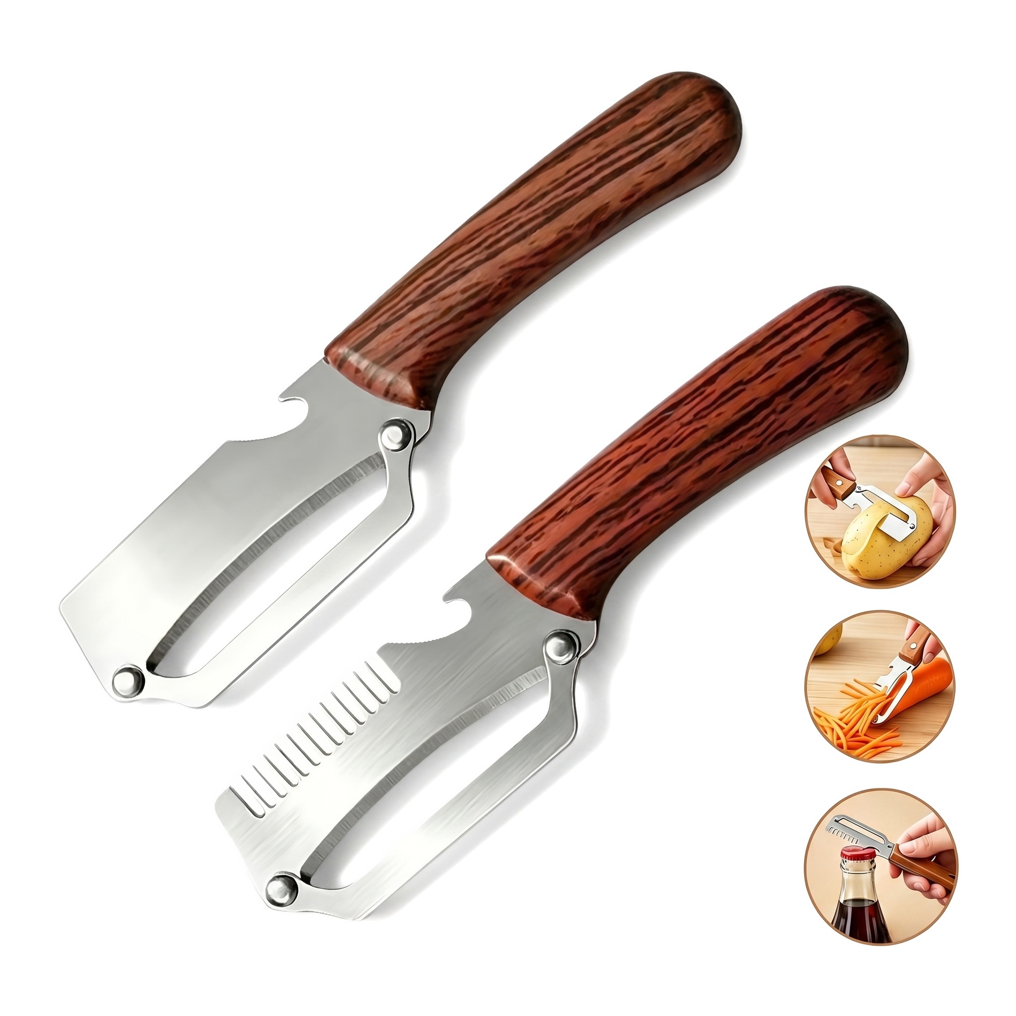 2in1 3in1 Multifunctional Vege - Kitchen Gadgets Built In recension och pris