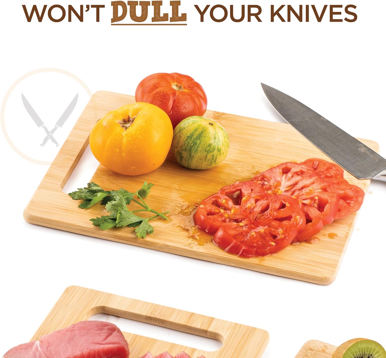 Bamboo Cutting Board 12.5x9 in - Bamboo Cutting Board recension och pris