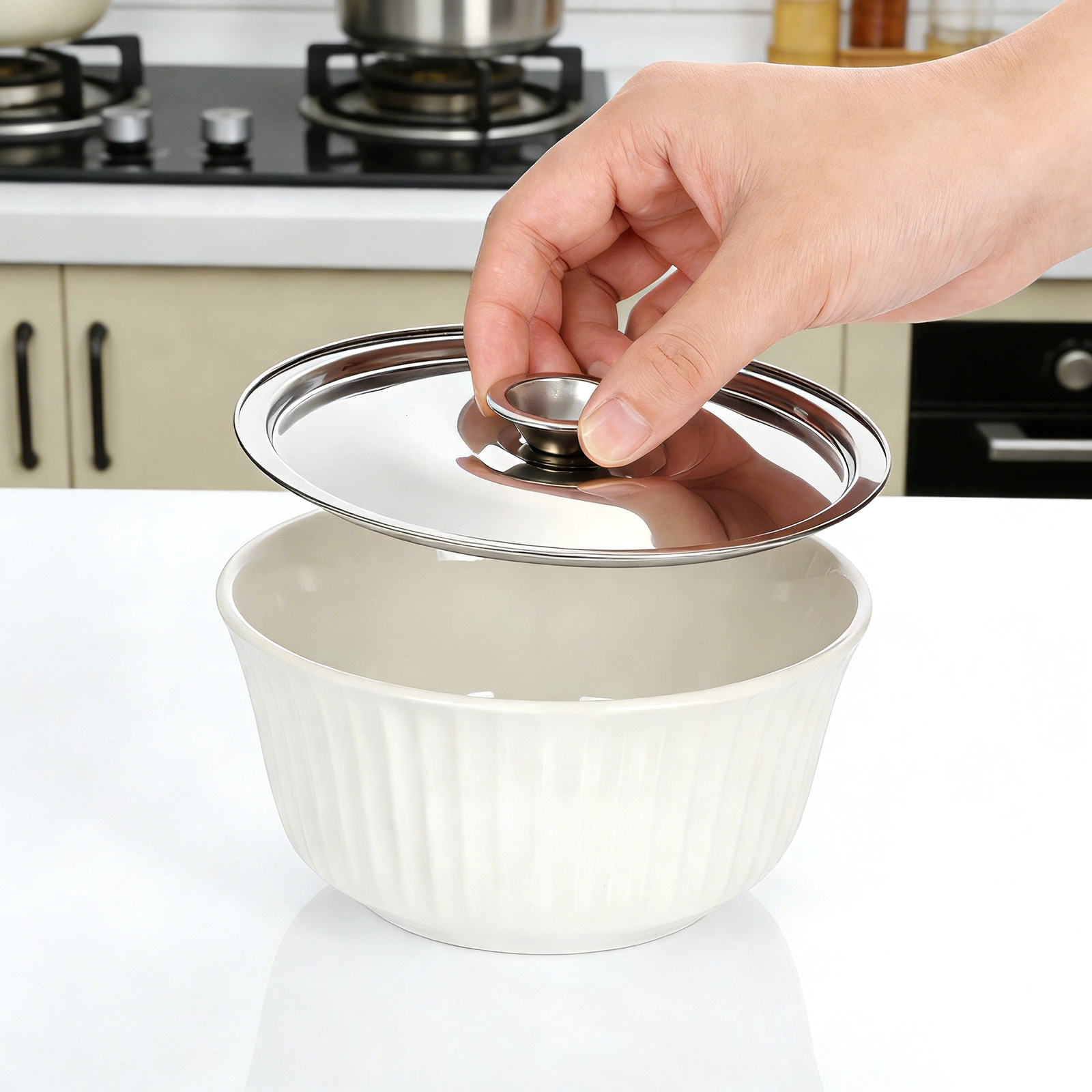 1Pcs 16Cm Stainless Steel Seas - Kitchen Gadgets For Small Kitchens recension och pris