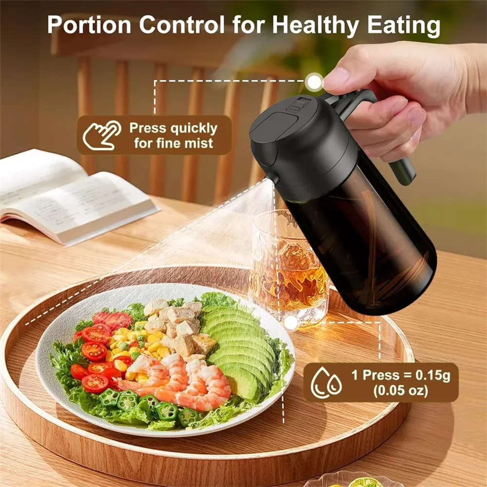 2026 2-in-1 Glass Oil Dispense - Kitchen Gadgets Oil Spray recension och pris