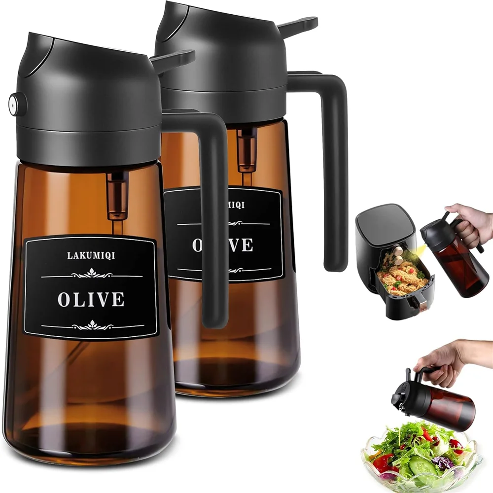 2026 2-in-1 Glass Oil Dispense - Kitchen Gadgets Oil Spray recension och pris