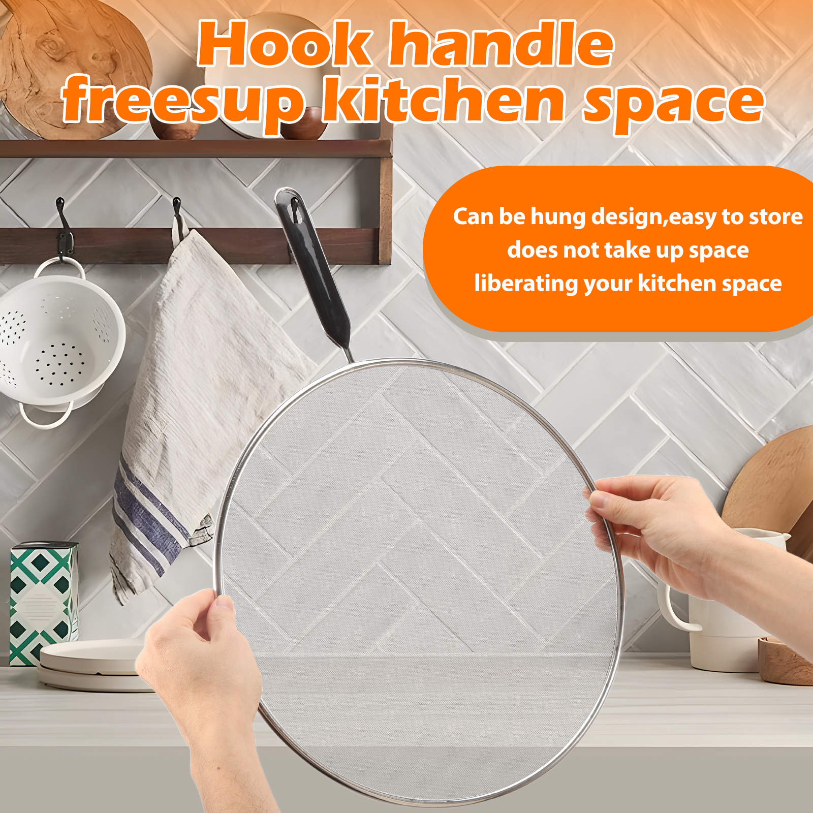3/4Pcs Splatter Guard Set Stai - Kitchen Handy Gadgets recension och pris