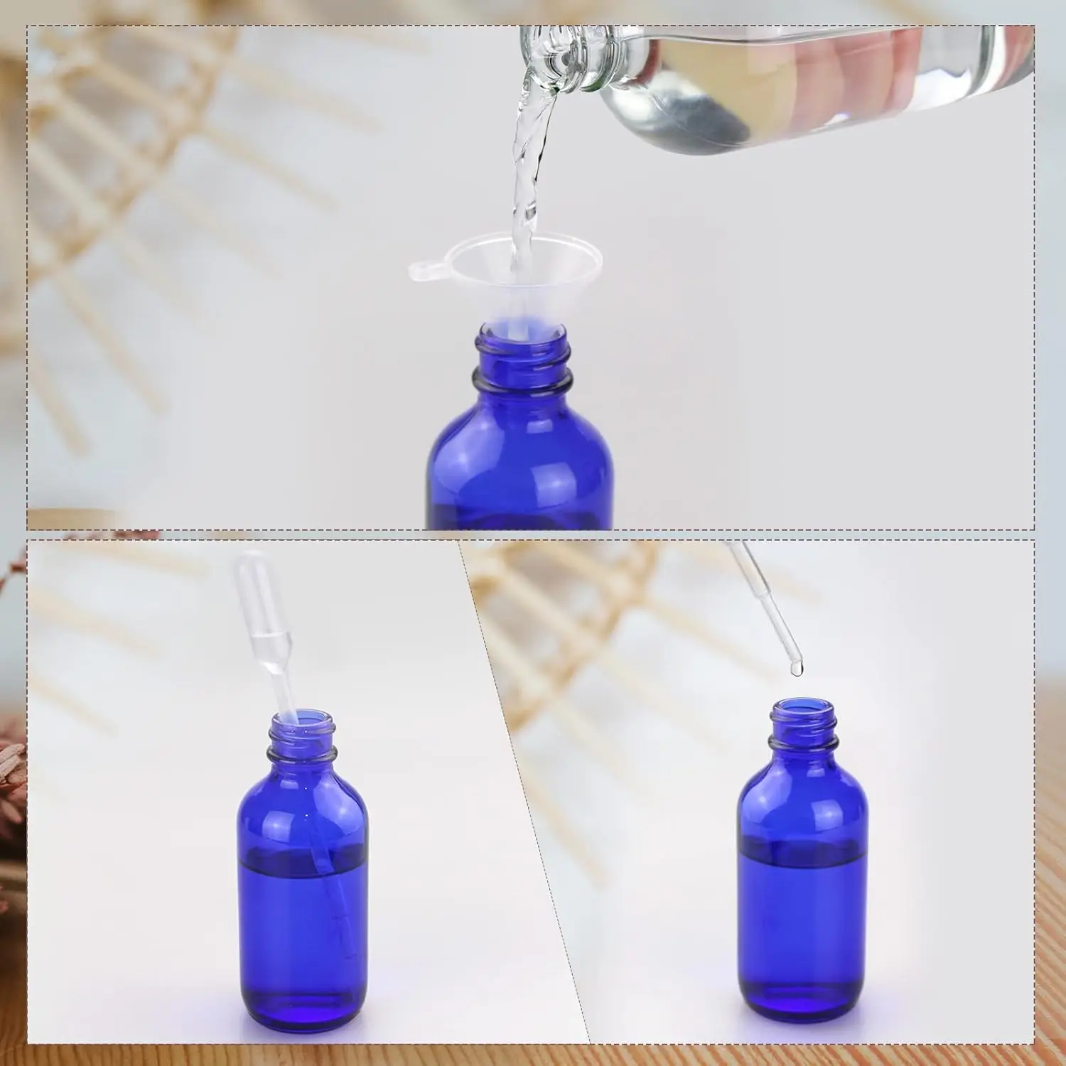 1 Piece 5ml /100ml Blue Glass  - Kitchen Gadgets Oil Spray recension och pris