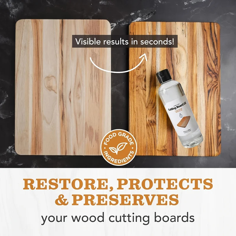 Food Grade Mineral Oil For Cut - Bamboo Cutting Board recension och pris
