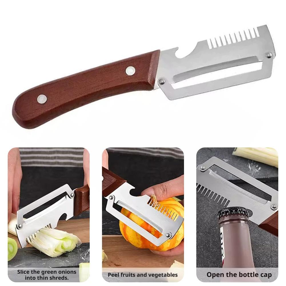 2‑in‑1 Serrated Vegetable Peel - Kitchen Gadgets Built In recension och pris