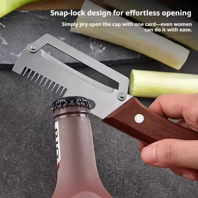 2‑in‑1 Serrated Vegetable Peel - Kitchen Gadgets Built In recension och pris