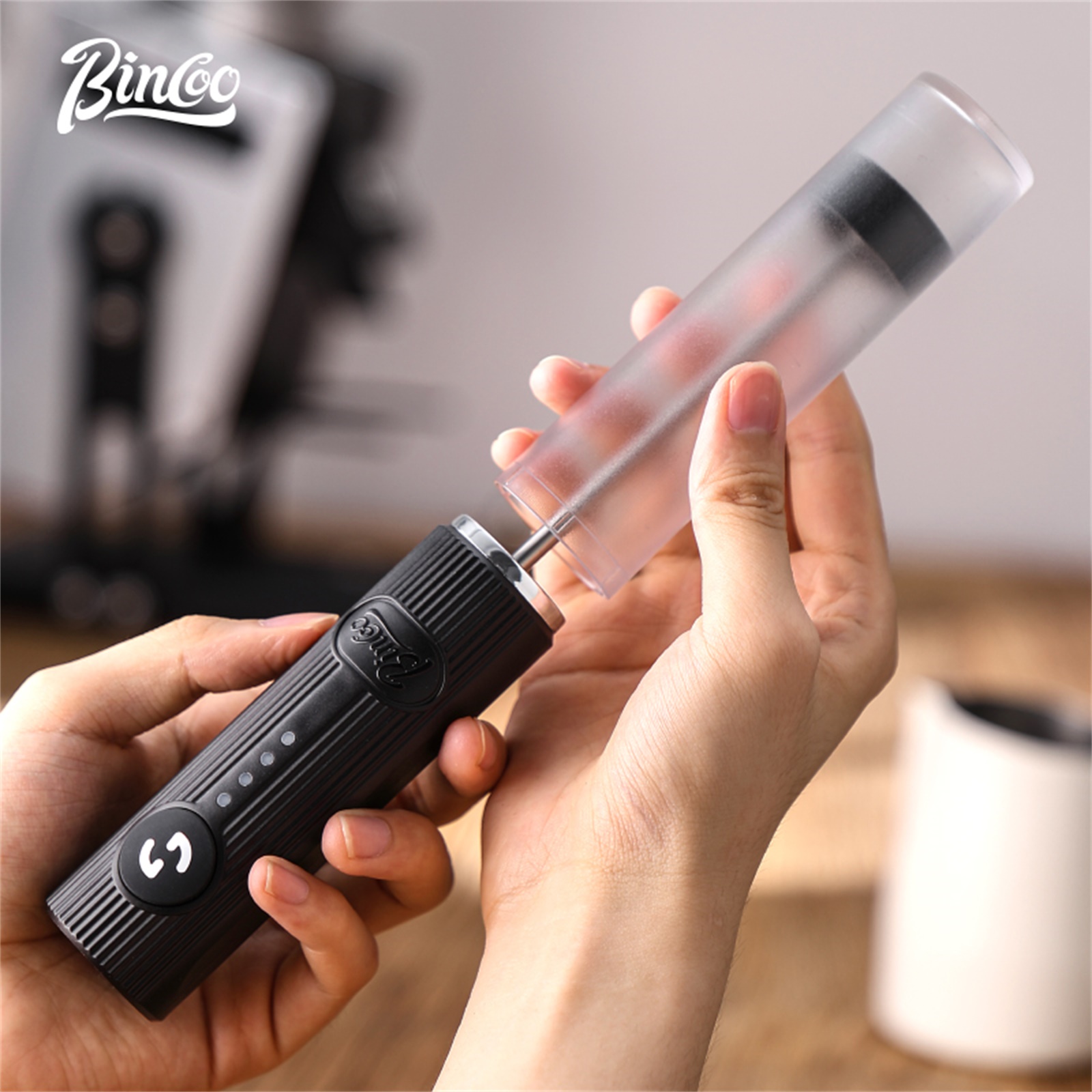 BINCOO Electric Coffee Frother - Milk Frother recension och pris