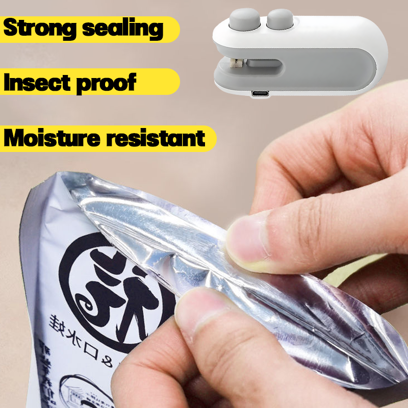 Mini Handheld Plastic Bag Seal - Kitchen Gadgets Built In recension och pris